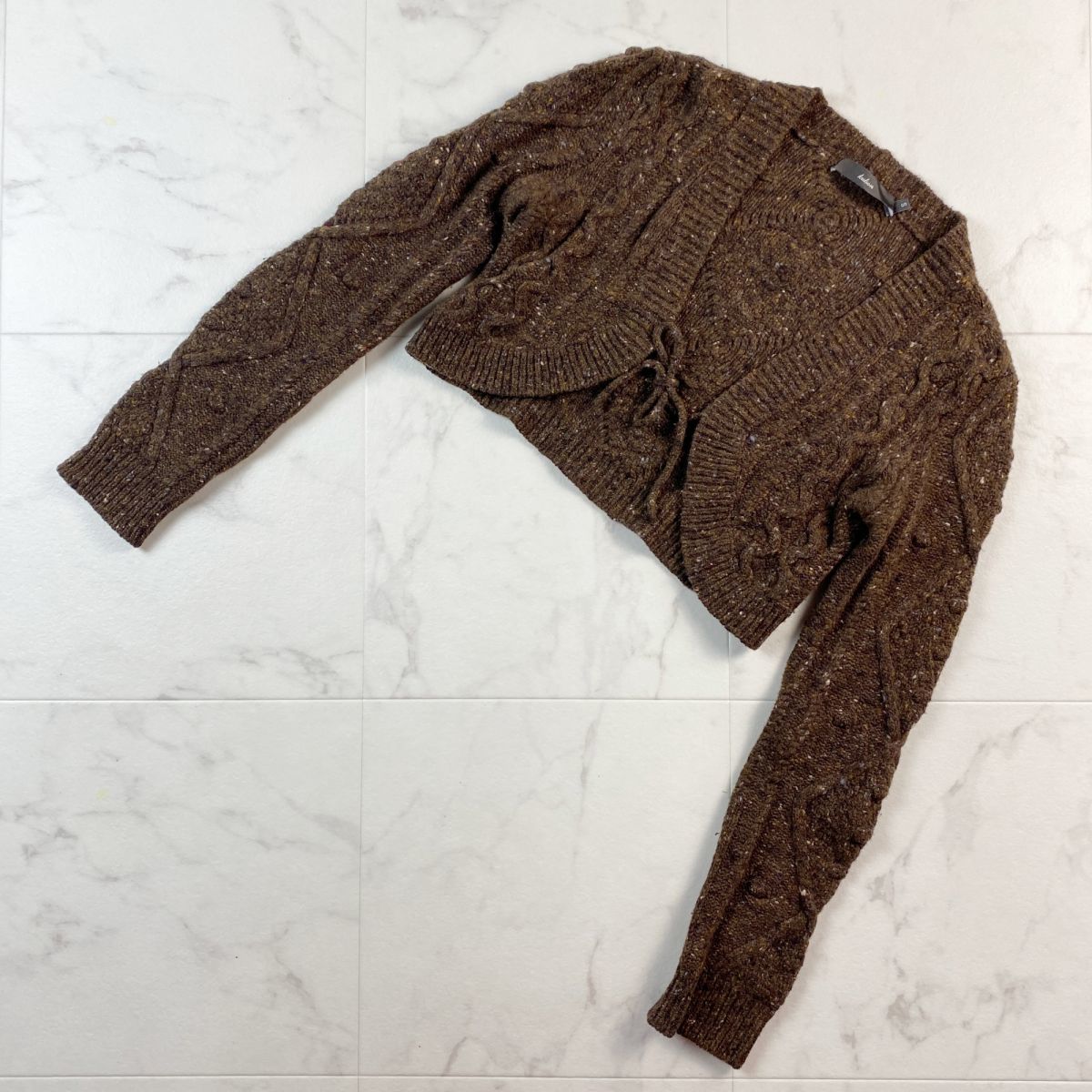 未使用 kulson カルソン カシミヤ ジャケット ブラック