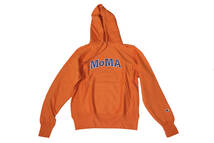 MOMA CHAMPION HOODIE ORANGE SIZE S_画像1