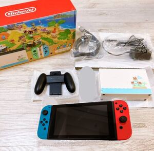 美品 ニンテンドースイッチ 本体 あつまれどうぶつの森 Switch あつ森 任天堂スイッチ本体 Nintendo Switch
