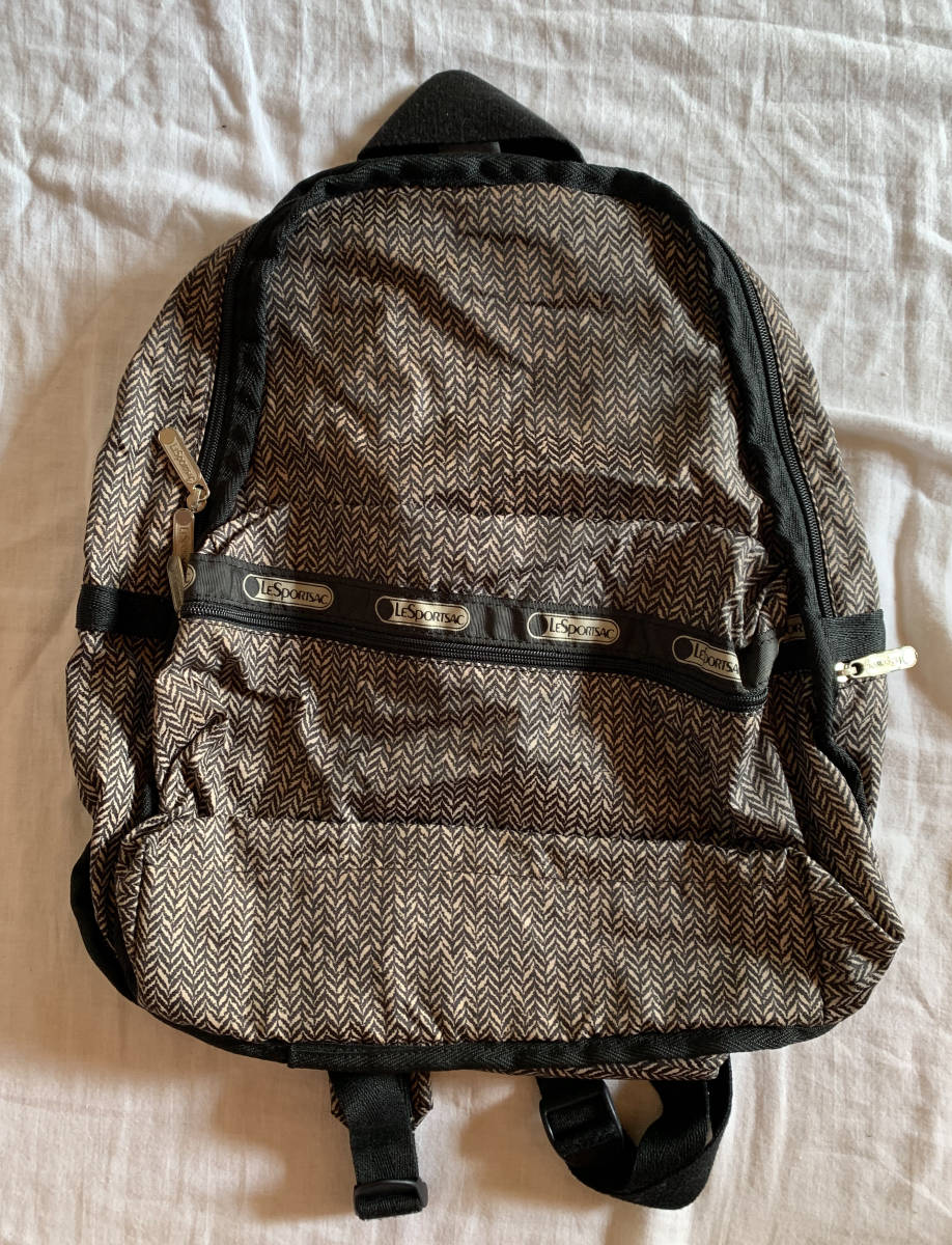 上品な LeSportsac 大容量リュック - リュックサック、デイパック