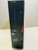 1027　PCケース　FUJITSU　ESPRIMO　D551/GX　DVDドライブ付き　　中古　送料無料（沖縄離島を除く）_画像1