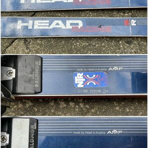1001 スキー板 HEAD RACING  Ｓケース付き 中古 現状販売 直接引取り可  の画像6