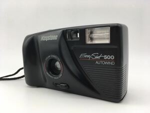 【動作品】Keystone Easyshot500 AUTOWIND コンパクトフィルムカメラ DM1004KO