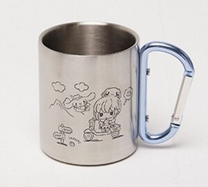 ダブルウォールステンレスマグ(220ml)リン(ブルー)