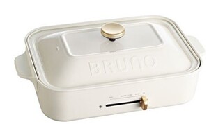 ブルーノ BRUNO コンパクトホットプレート ホワイト