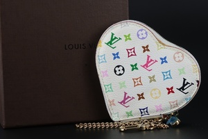 【新品同様・未使用】LOUIS VUITTON ヴィトン モノグラムマルチカラー ポルトモネ・クール コインケース 財布【KG32】