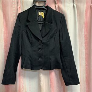 レディース テーラードジャケット ブラック