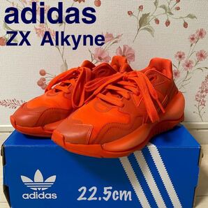 adidas アディダスオリジナルス ZX ALKYNE レッド22.5cm