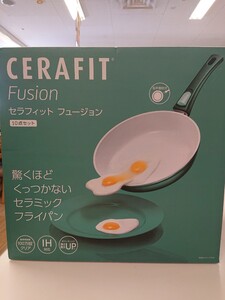 ショップジャパン Shop Japan セラフィット フュージョン フライパン3点セット