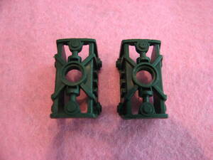 * Lego -LEGO*47299* Bionicle *Bionicle ToaMetru* knee cover *2 piece *USED* deep green 