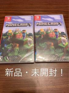 【新品・未開封!】 Minecraft マインクラフト 2本セット Nintendo Switch