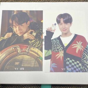 BTS×VT ホソク j-hope フォトカード　防弾少年団2枚セット　トレカ