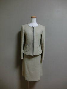 courreges Courreges Kiyoshi . skirt no color setup suit beige group 38