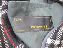 130☆BURBERRYS バーバリー ステンカラーコート ノバチェック BBB55-940-72 ネイビー サイズ表記無し ※中古現状品_画像7