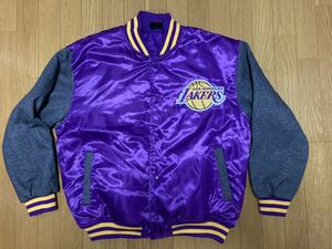 NBA LAKERS Ray The Cars Stadium jacket stadium jumper majestic XLko- Be Revlon basketball uniform jersey 