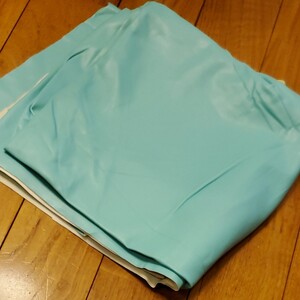 生地☆はぎれ☆水色レザー様生地