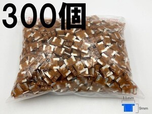 【太平洋精工 5A 黄赤 低背 ヒューズ 300個】 PEC製 送料無料 シガーライター ETC 接続 検索用) 接続 結線 配線 分岐 ETC