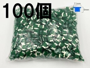 【太平洋精工 30A 緑 低背 ヒューズ 100個】 太平洋精工 シガーライター ETC 接続 検索用) ハスラー ワゴンR スティングレイ 1566 3688