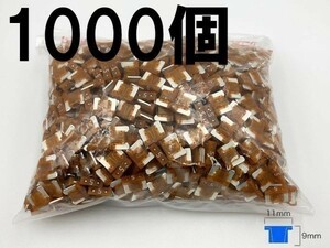 【太平洋精工 5A 黄赤 低背 ヒューズ 1000個】 太平洋精工 送料無料 シガーライター ETC 接続 検索用) トヨタ ヴェルファイア 3687