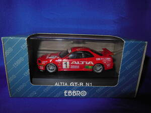 1/43　希少　スーパー耐久仕様　R34　GT-R　ALTIA　N1　EBBRO　エブロ