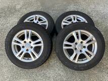 タイヤホイールセット ホイール EuroSpeed 15×6J +50 5H114.3 タイヤ ダンロップ 195/65R15_画像1