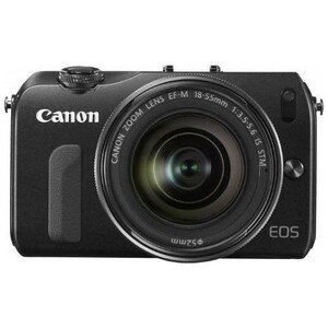 中古 １年保証 美品 Canon EOS M レンズキット 18-55mm IS STM ブラック