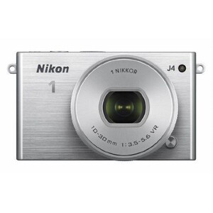 中古 １年保証 美品 Nikon J4 パワーズームレンズキット シルバー