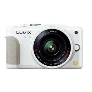 中古 １年保証 美品 Panasonic LUMIX DMC-GF6 標準ズームキット ホワイト