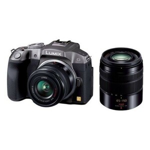 中古 １年保証 美品 Panasonic LUMIX DMC-G6 ダブルレンズキット シルバー