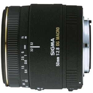 中古 １年保証 美品 SIGMA 50mm F2.8 EX DG MACRO キヤノン