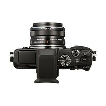 中古 １年保証 美品 OLYMPUS E-P5 17mm F1.8 VF-4セット ブラック_画像3