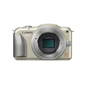 中古 １年保証 美品 Panasonic LUMIX DMC-GF5 ボディ ゴールド