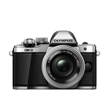 中古 １年保証 美品 OLYMPUS OM-D E-M10 Mark II 14-42mm EZレンズキット シルバー_画像1