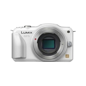 LUMIX GF5 DMC-GF5-W ボディ （シェルホワイト）