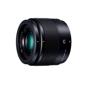 中古 １年保証 美品 Panasonic LUMIX G 25mm F1.7 ASPH. ブラック H-H025-K