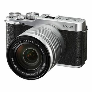 中古 １年保証 美品 FUJIFILM X-A2 レンズキット シルバー