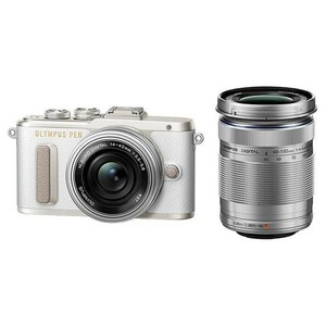 OLYMPUS PEN E-PL8 EZダブルズームキット ホワイト