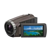 中古 １年保証 美品 SONY HDR-PJ680 TI ブラウン_画像1