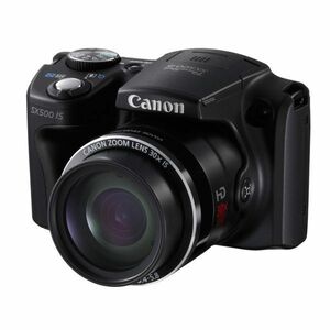 Canon デジタルカメラ PowerShot SX500IS 約1600万画素 光学30倍ズーム ブラック PSSX500IS