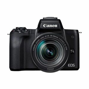 中古 １年保証 美品 Canon EOS Kiss M EF-M 18-150 IS STM レンズキット ブラック