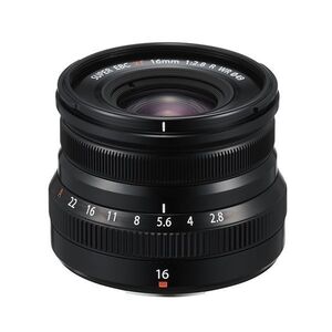  used 1 year guarantee beautiful goods FUJIFILM XF 16mm F2.8 R WR black 