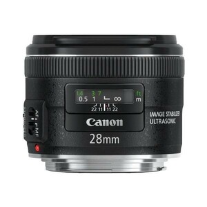 中古 １年保証 美品 Canon EF 28mm F2.8 IS USM