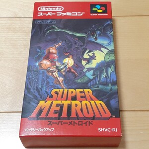 美品 SFC スーパーファミコン スーパーメトロイド