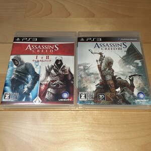 【PS3】 アサシン クリード I+II ウェルカムパック アサシンクリード3