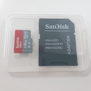 SanDisk Ultra 256GB Micro SDカード 変換アダプター microSDHCカード USB microSD