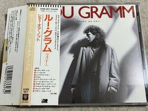 LOU GRAMM - READY OR NOT 国内初版 日本盤 税表記なし3200円盤 帯付 32XD-667 廃盤 レア盤