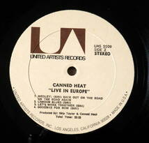 US'71【LP】Canned Heat - Concert(Recorded Live In Europe)_画像7