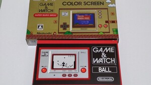 ゲーム&ウォッチ スーパーマリオブラザーズ+ クラブニンテンドー ゲーム&ウォッチ BALL ボール 復刻版 セット