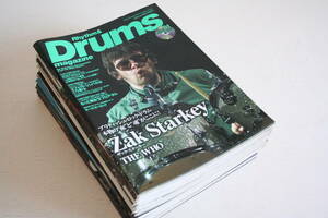 Rhythm & Drums magazine リズム＆ドラム・マガジン 2007年 1-12月号 12冊 一年分 まとめ売り