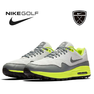 送料込み 25.5cm ナイキ エアマックス １ G グレーフォグ レモンヴェノム NIKE AIR MAX 1 GOLF Grey Fog Lemon Venom